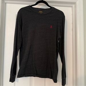 Polo by Ralph Lauren Dark Gray Long Sleeve Shirt